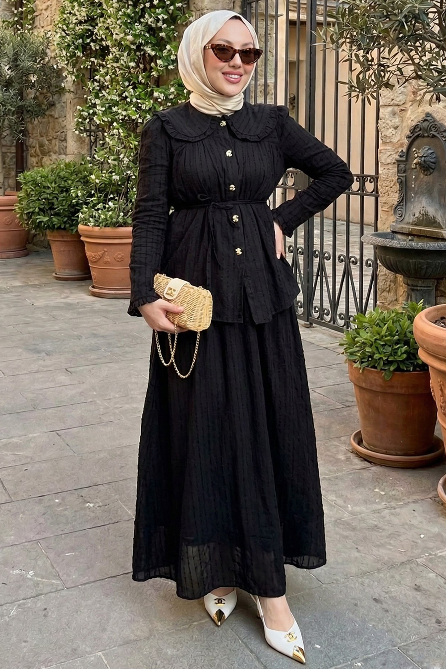 Embroidered Set