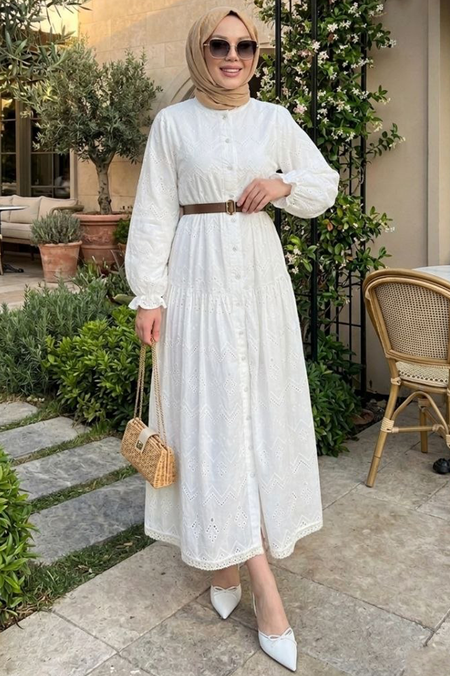 Embroidered Dress