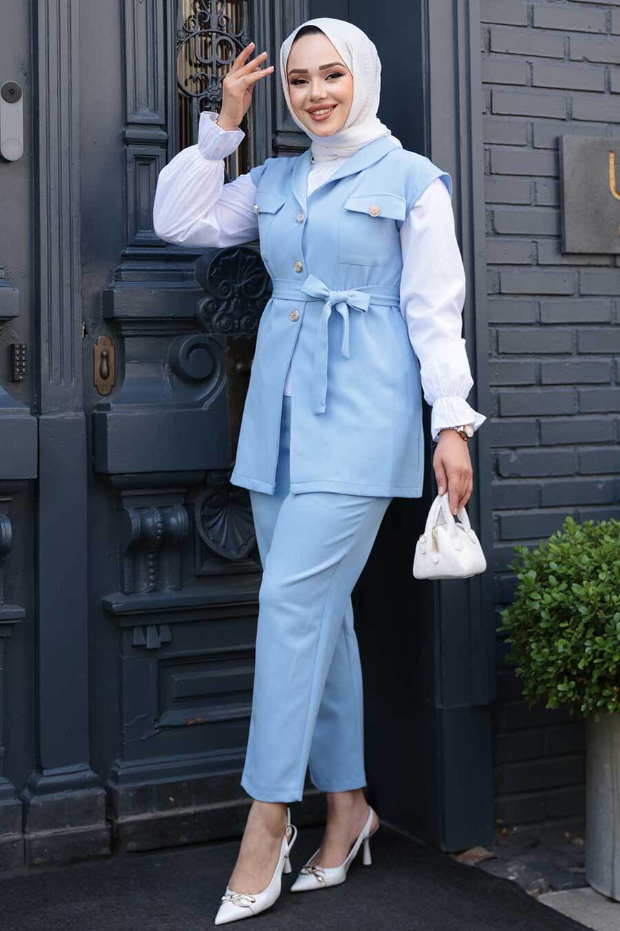 Sky Blue Suit