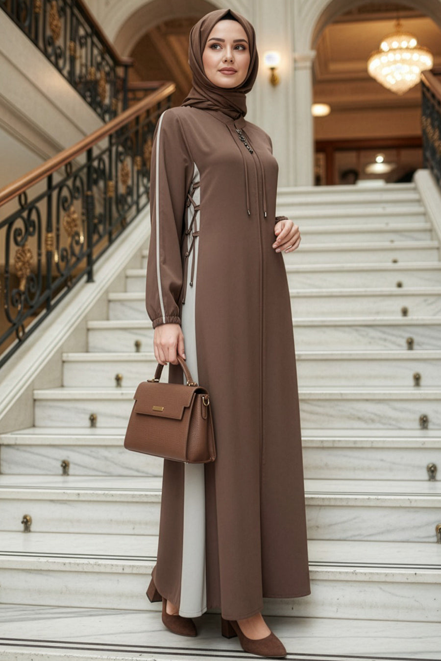 Side Tie Abaya