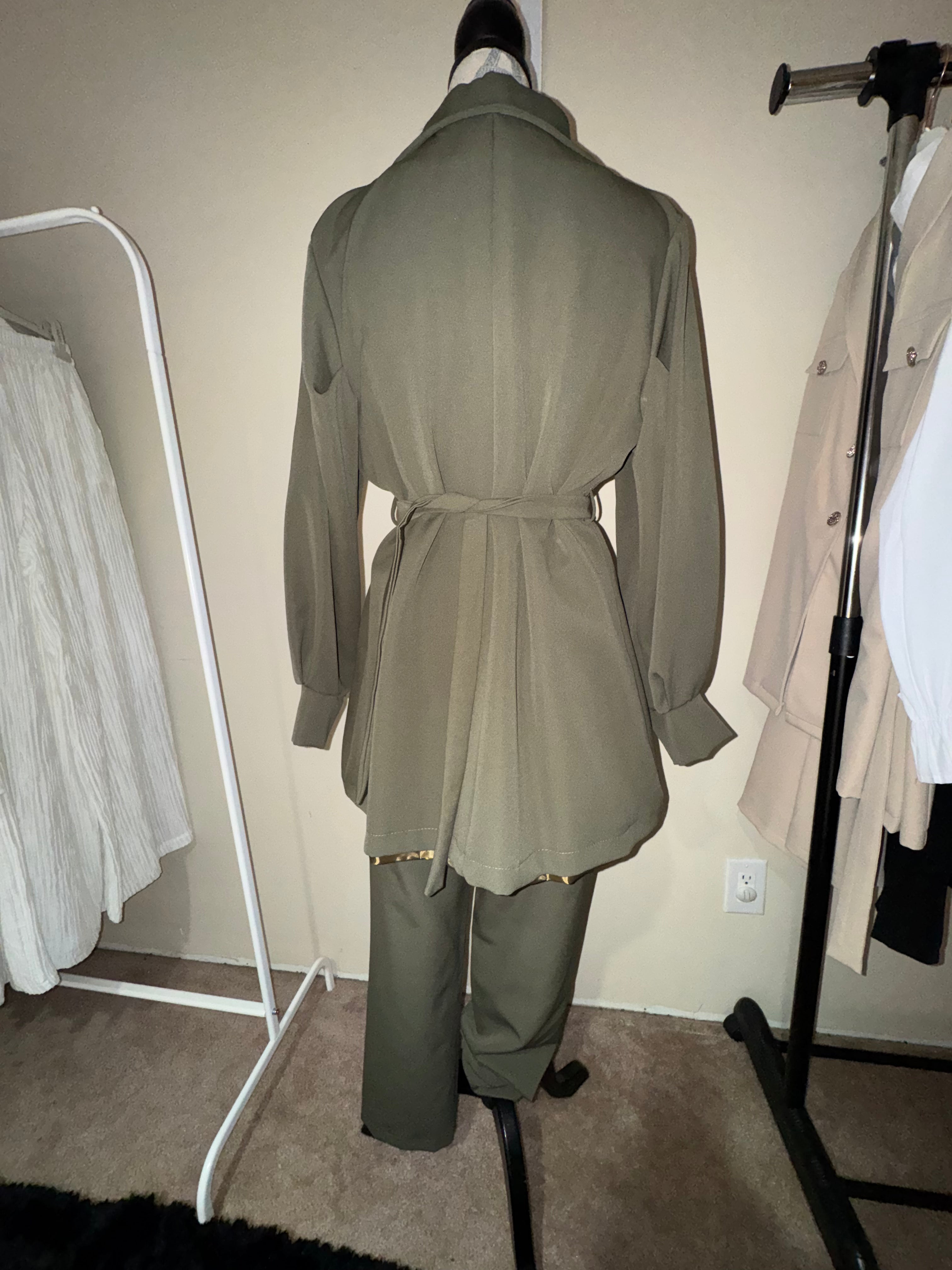 Olive Suit