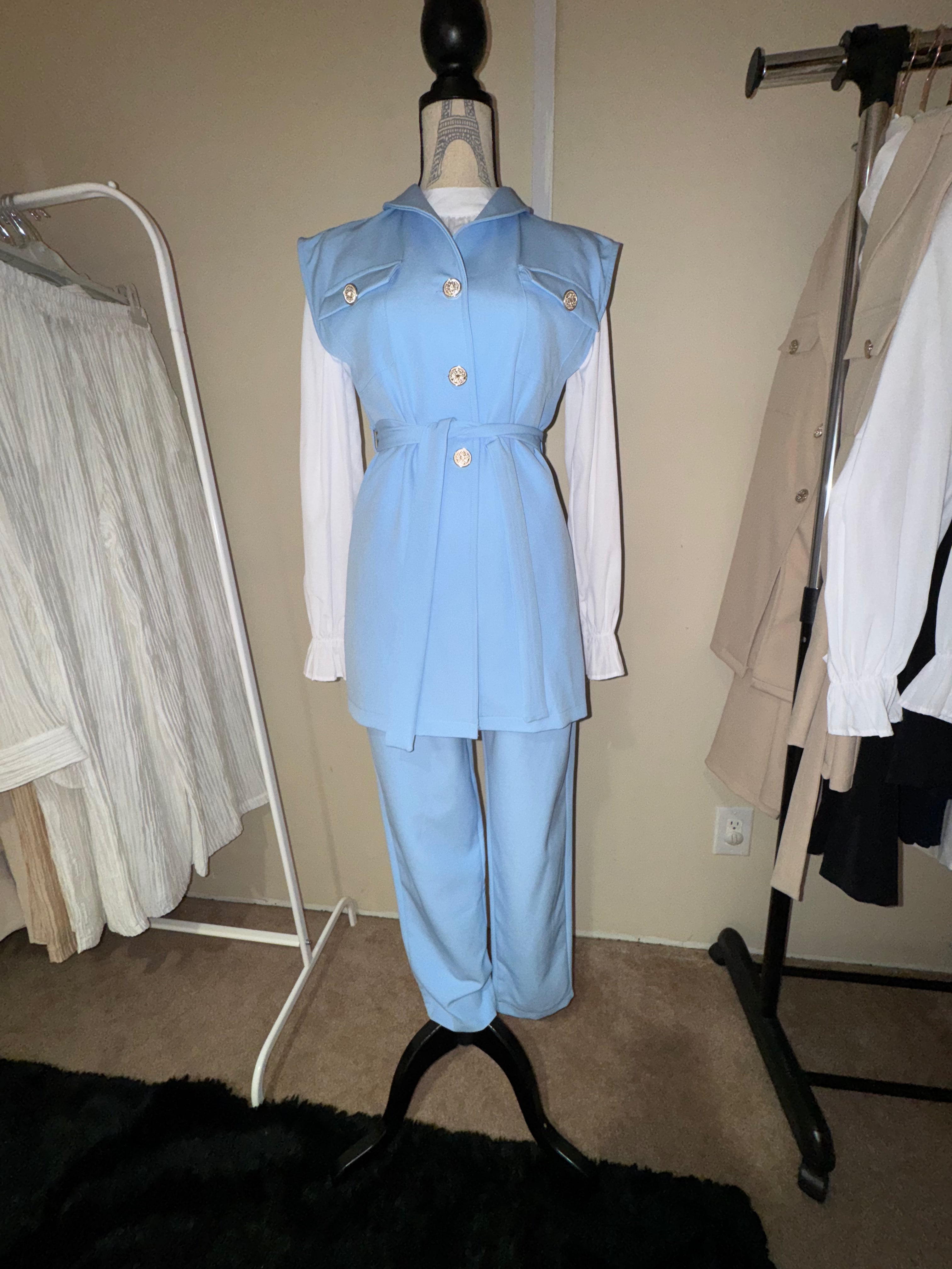 Sky Blue Suit