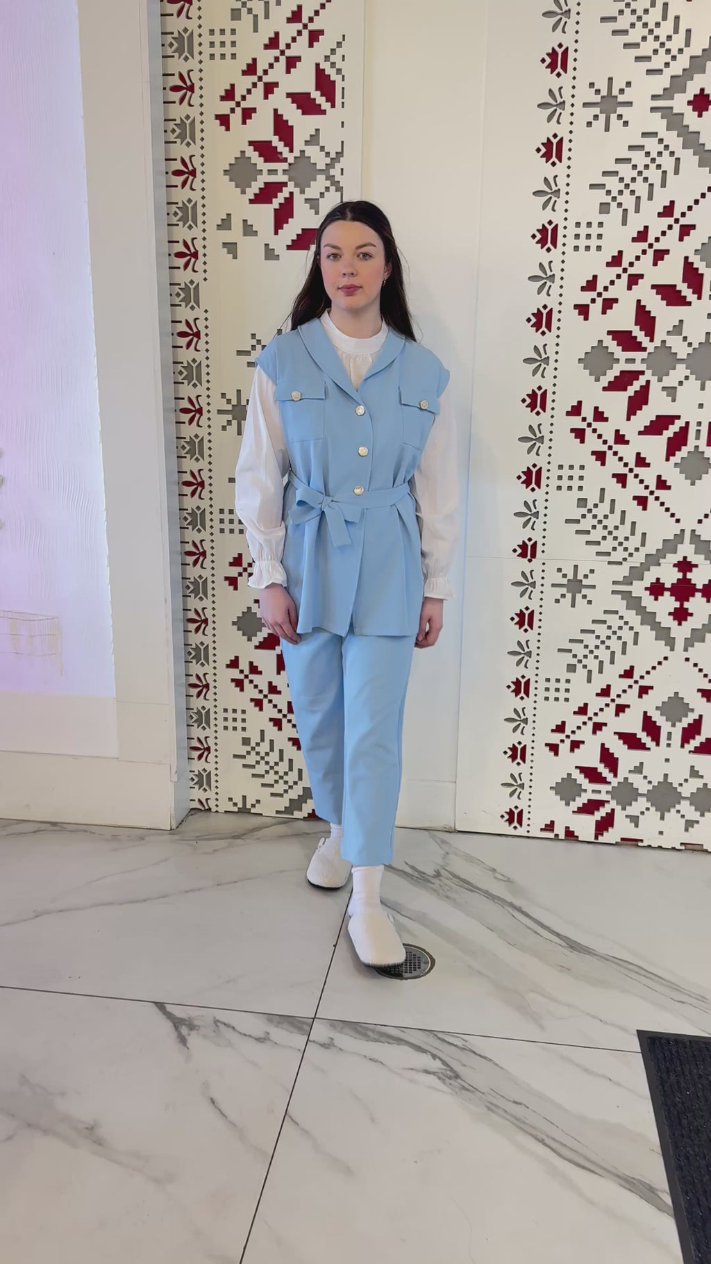 Sky Blue Suit