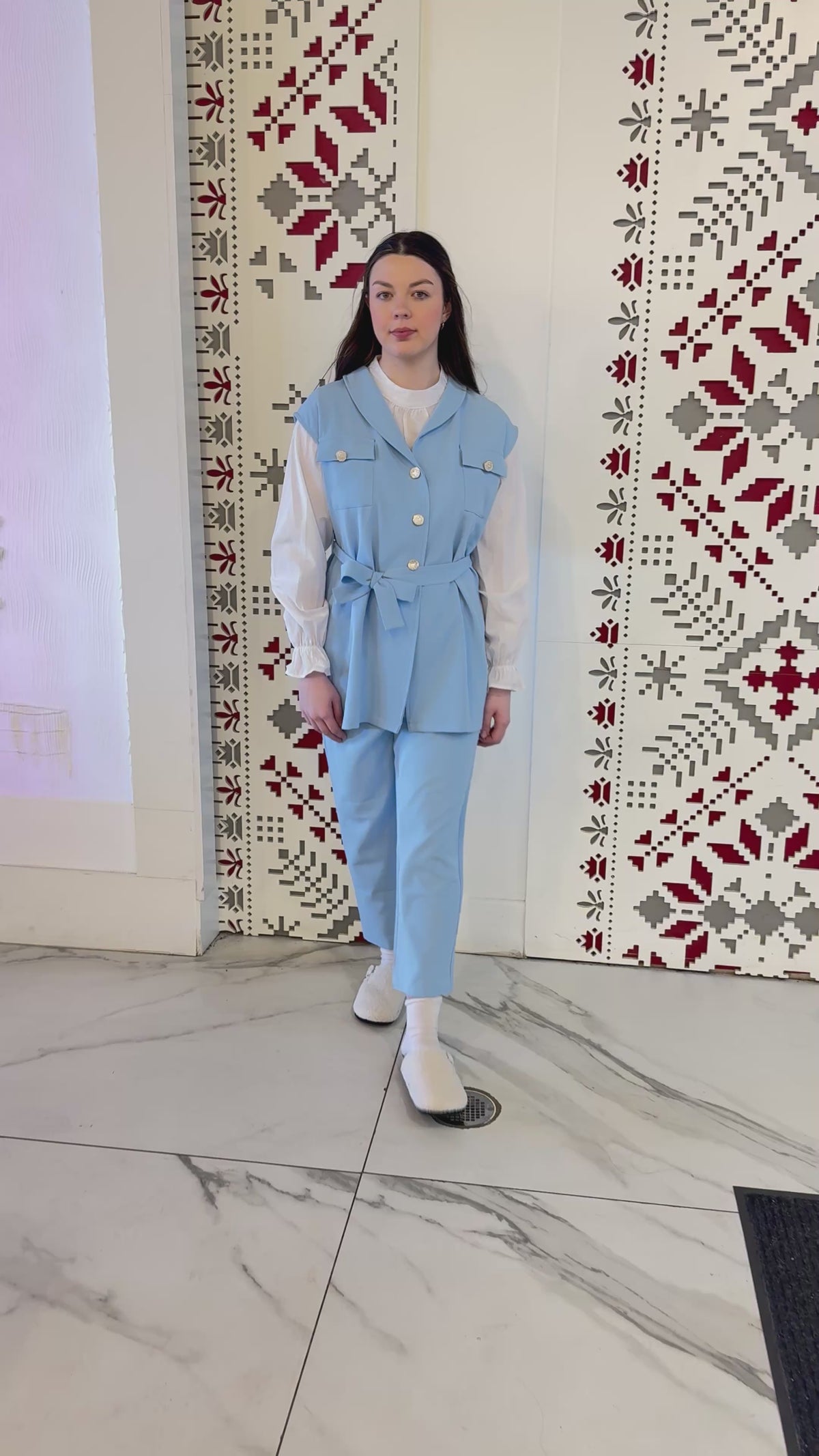 Sky Blue Suit