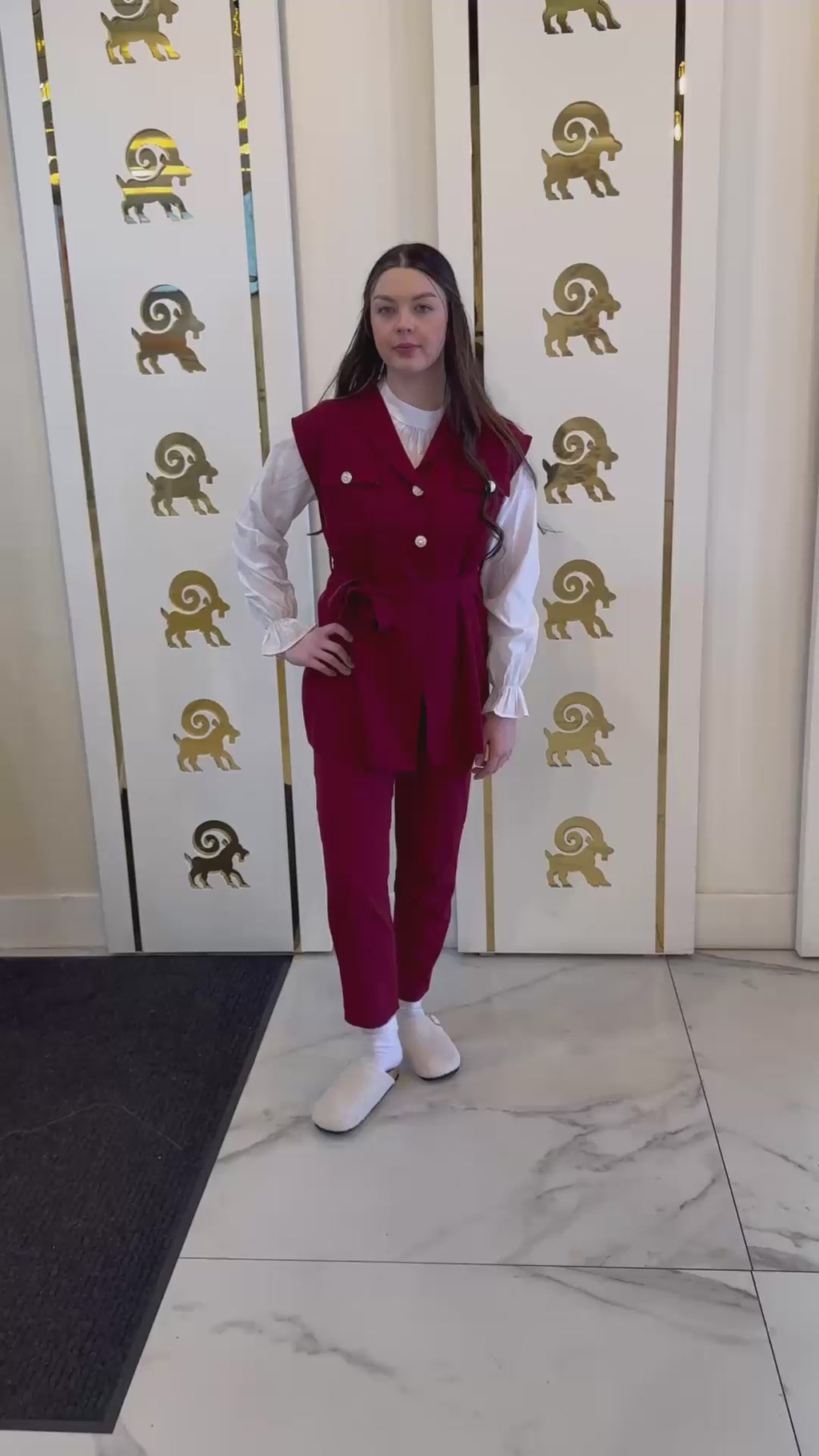 Crimson Suit